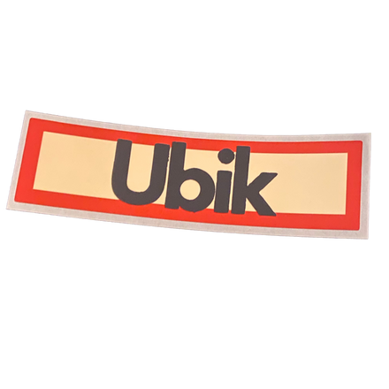 Ubik Box Logo Stickers